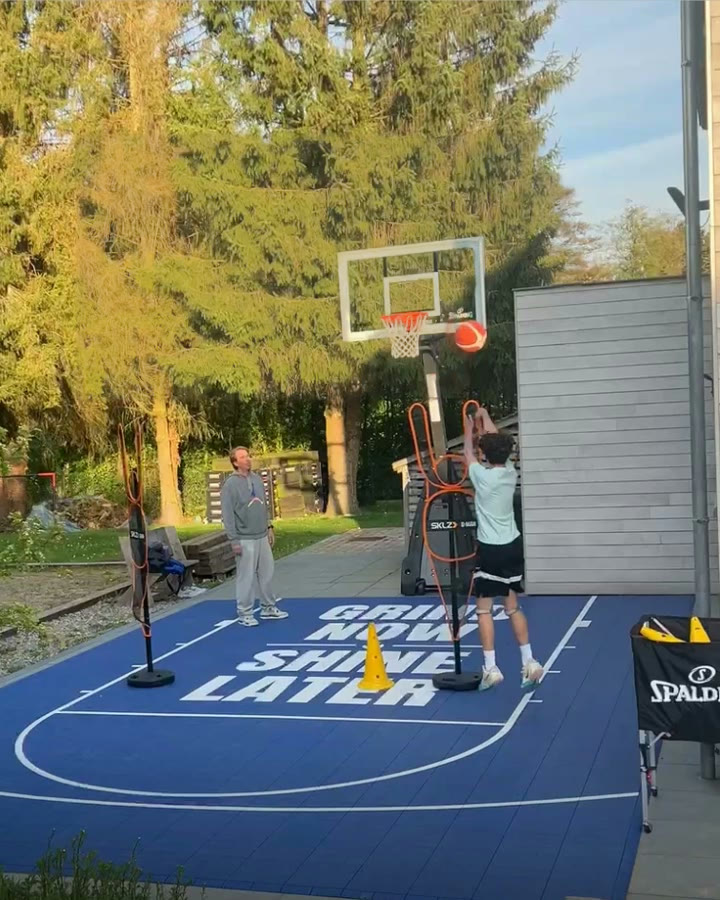 Séance de coaching individuel au Grind Now Basketball Lab, Bousval